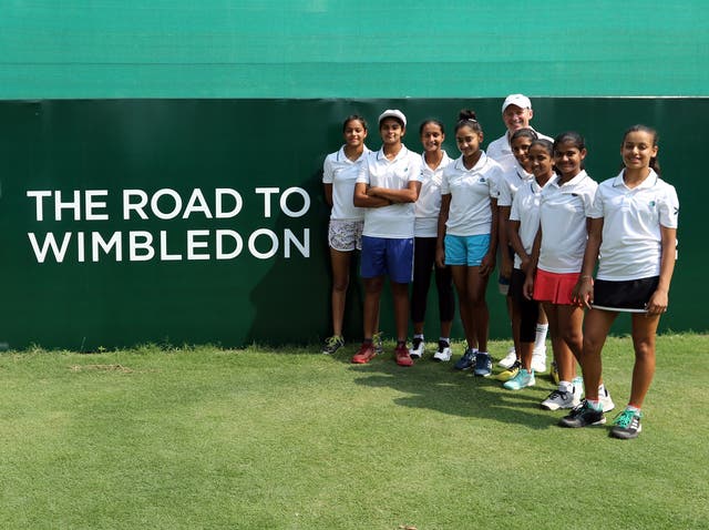 Some of the Road to Wimbledon competitors