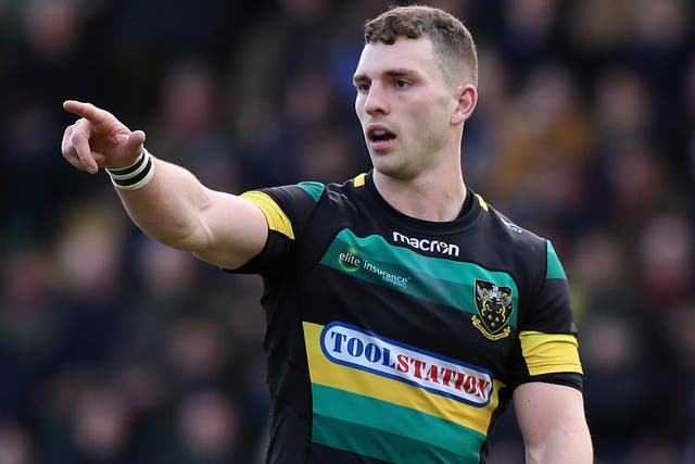 George North has been disciplined by Northampton Saints for missing a training session