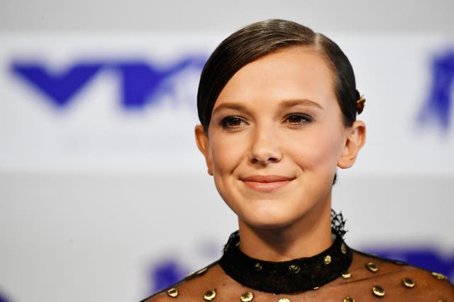 Millie Bobby Brown comforted the boy