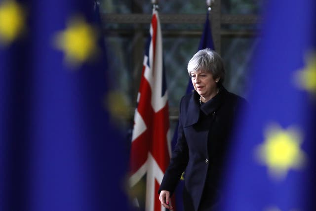 Theresa May will attend the European Council summit in Brussels on Thursday