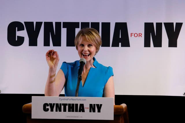 Cynthia Nixon, previously of Sex and the City, announces she is running for Governor of New York