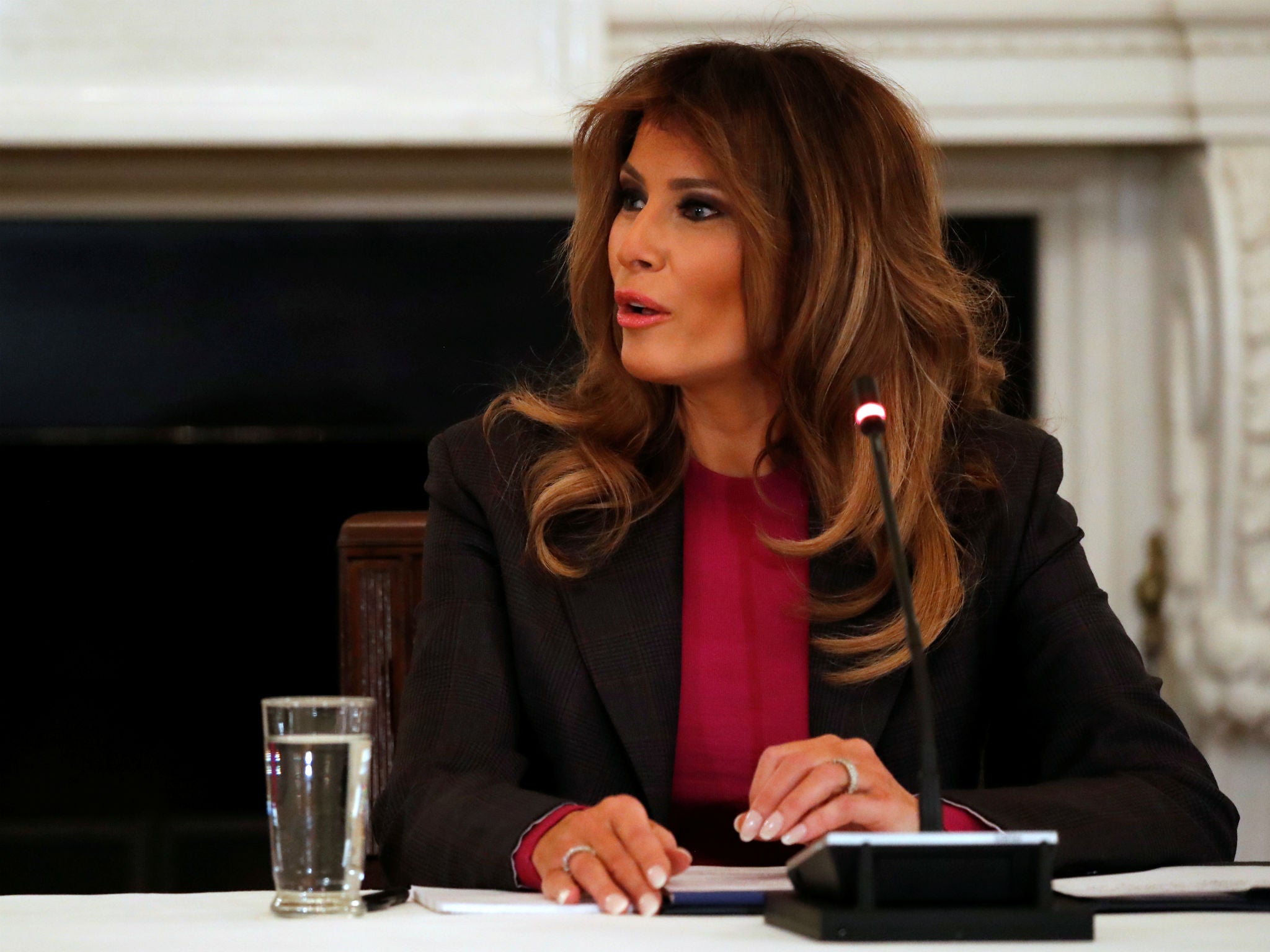 Melania Trump has not made a public appearance since her recent hospital stay