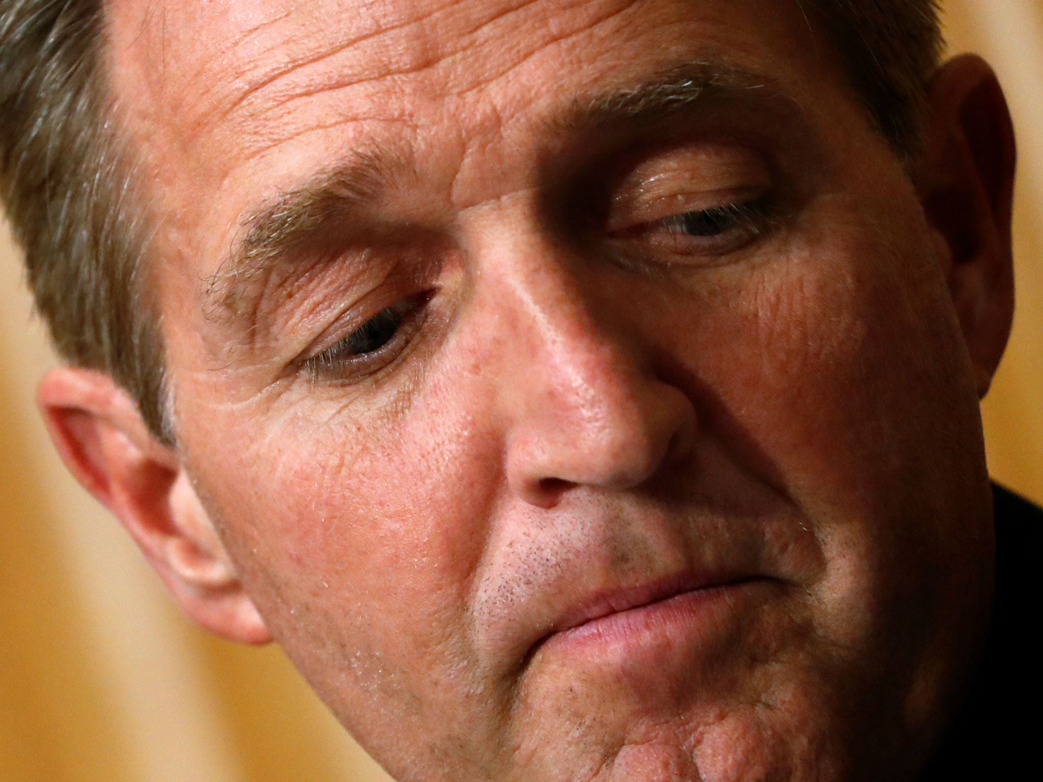 Retired Republican Senator Jeff Flake will vote for Biden over Trump and says GOP needs &apos;a sound defeat&apos; in 2020 election thumbnail