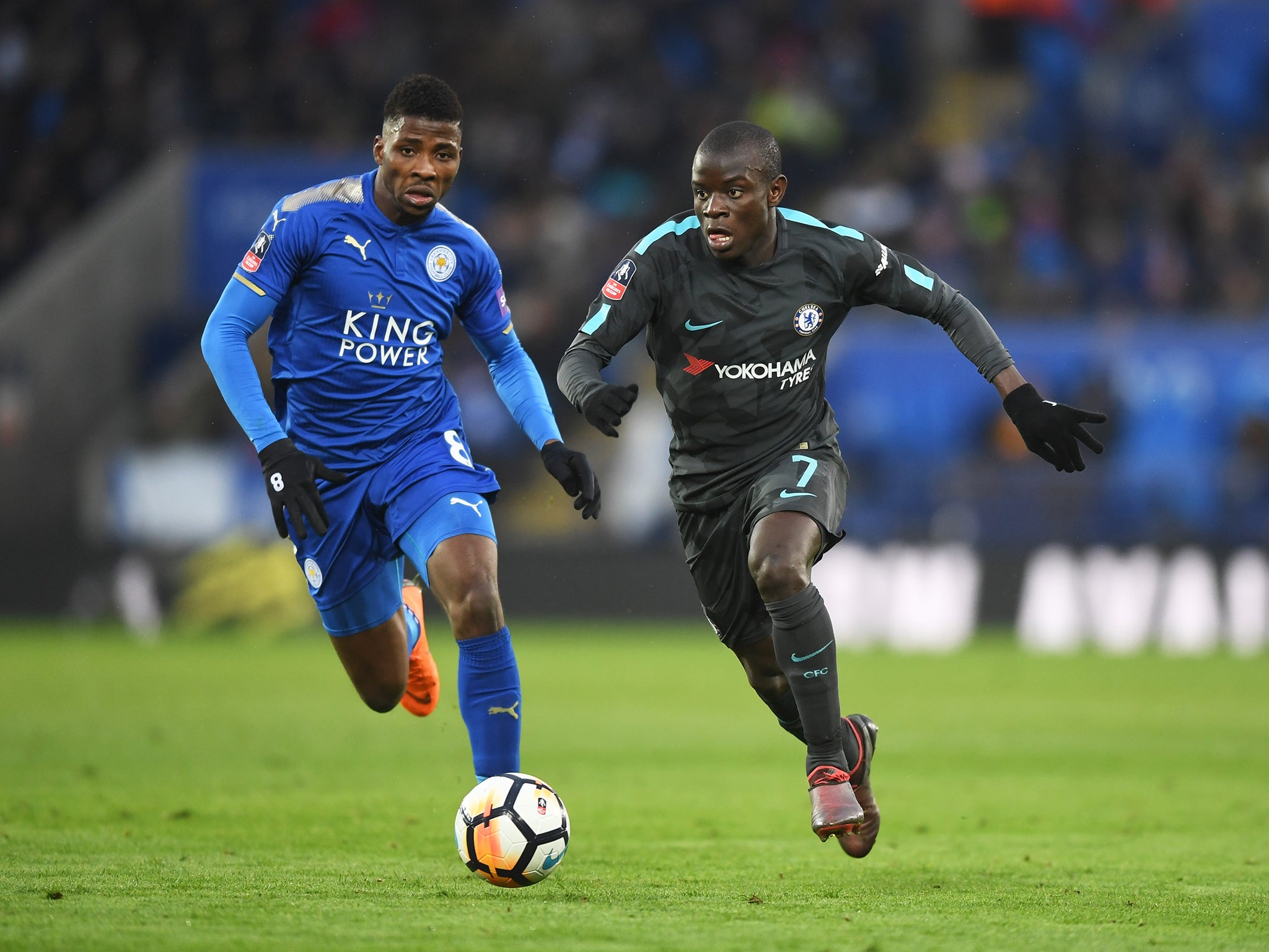 Kante insists he is happy at Chelsea despite links with PSG