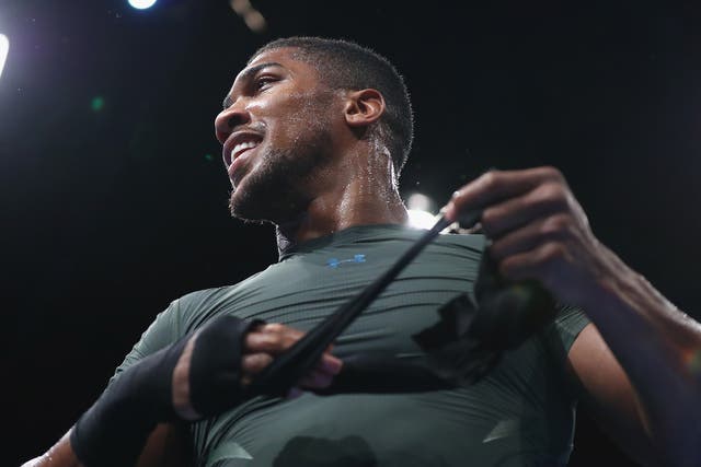 Anthony Joshua faces Joseph Parker on March 31