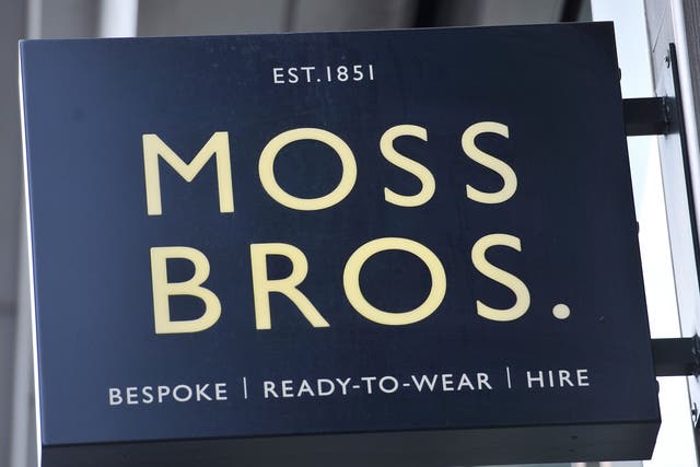 Moss Bros has 129 stores in the UK