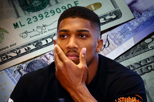 Anthony Joshua is one of the highest-earning boxers