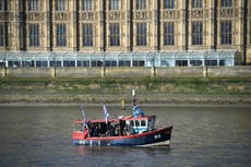 Brexit returns to form, as Farage tips haddock into the Thames