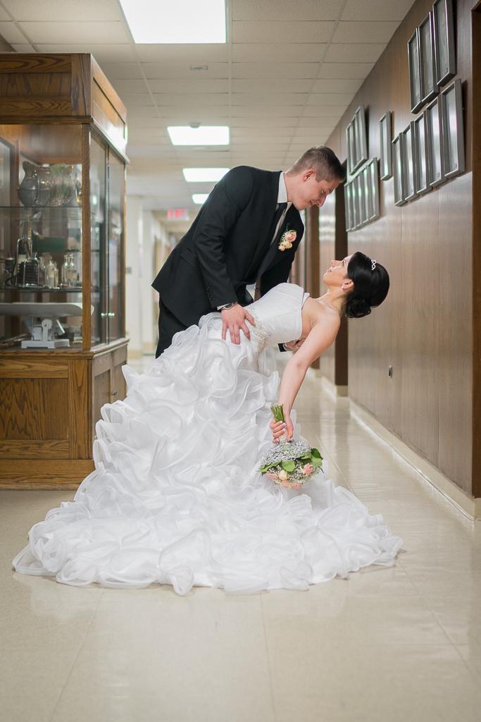 The couple planned their wedding in two days (Wendy Teal Photography)