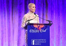 Halsey gives emotional speech about the pain of endometriosis