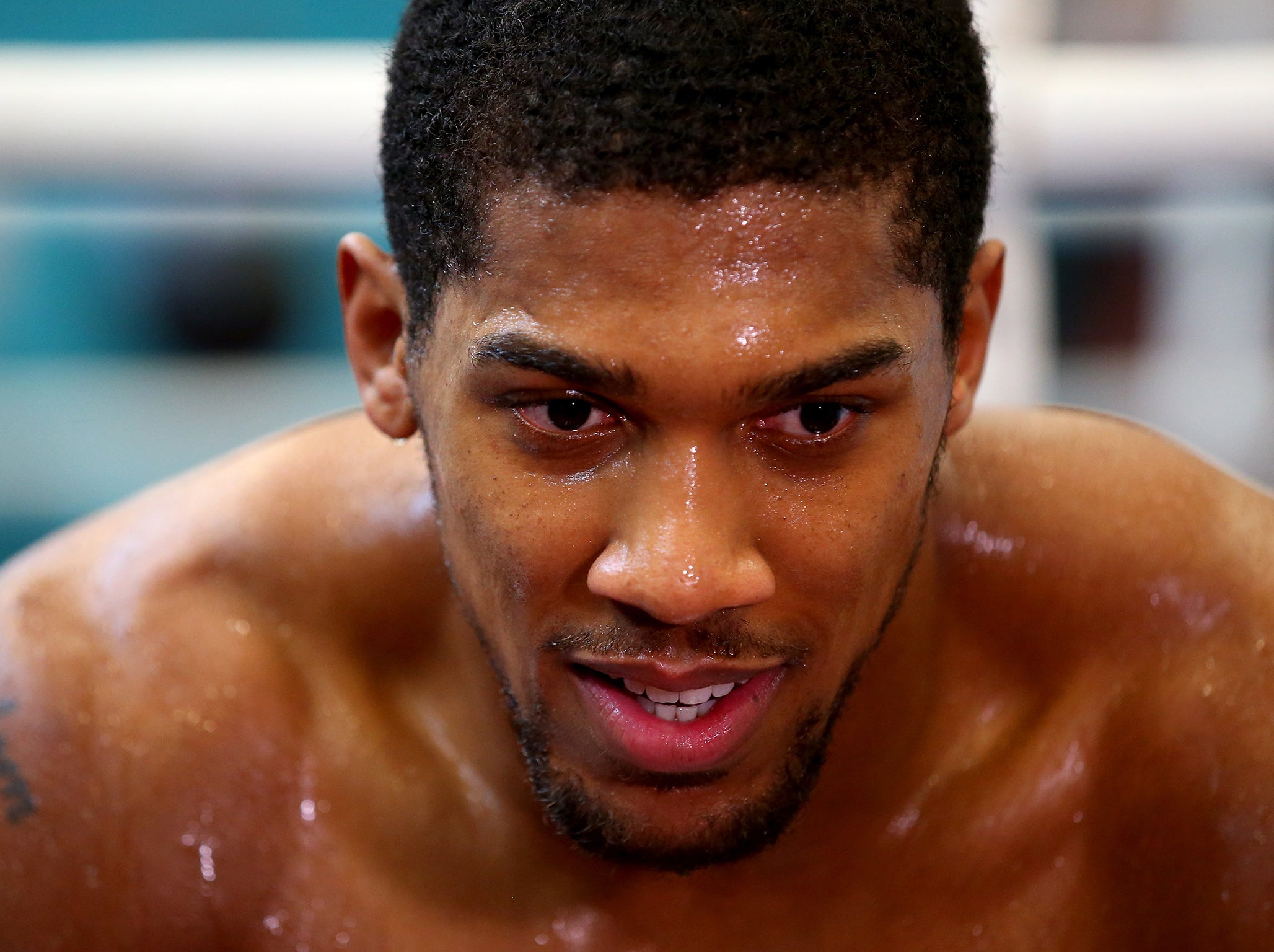 Anthony Joshua is signed to Matchroom Sport