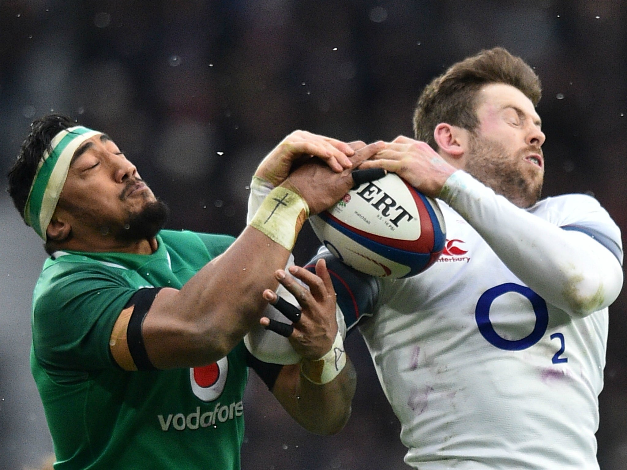 Danny Care questioned why Bundee Aki was not shown a yellow card for his dangerous tackle on Elliot Daly