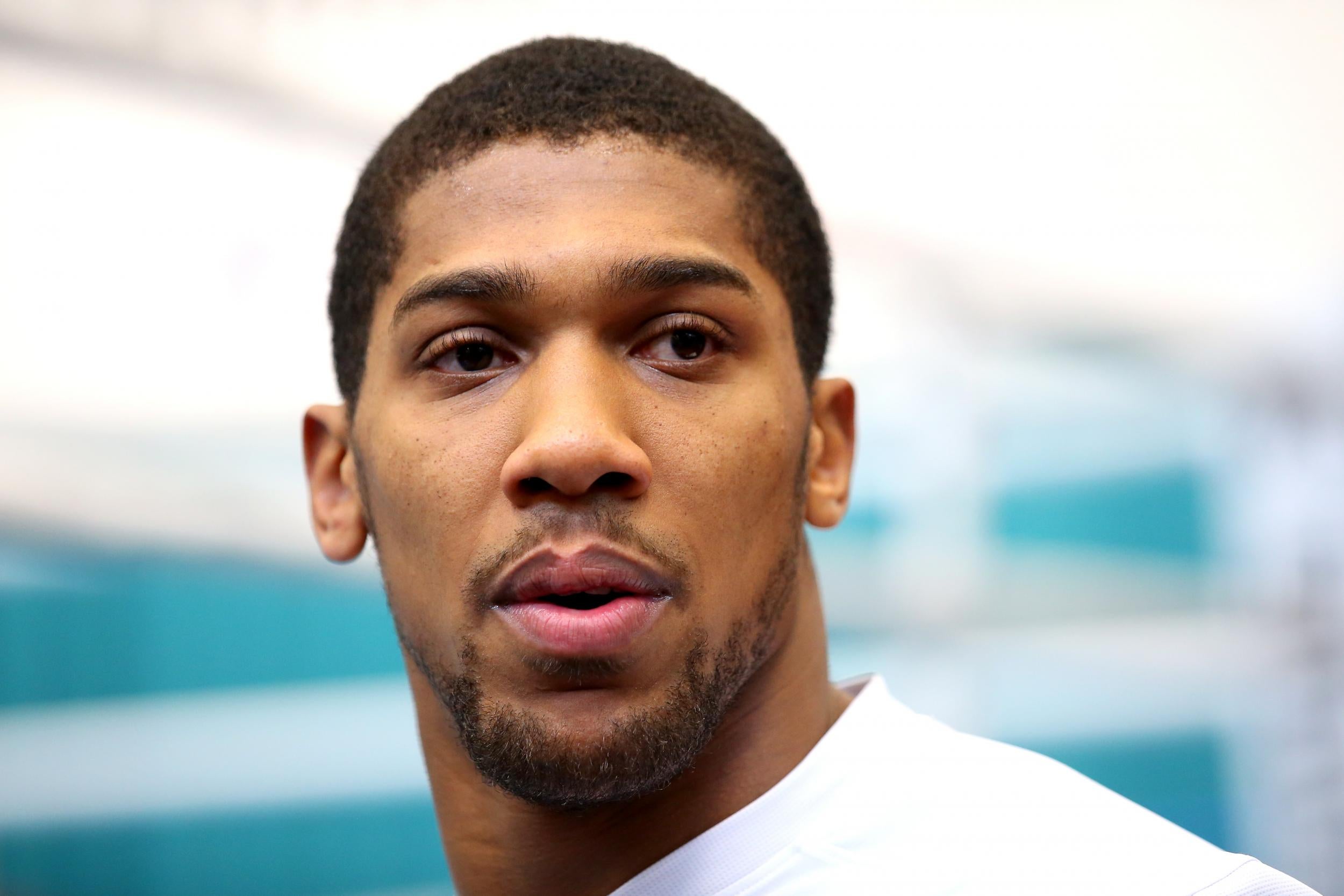 Anthony Joshua: In boxing, losing is the one thing I'm nervous about ...