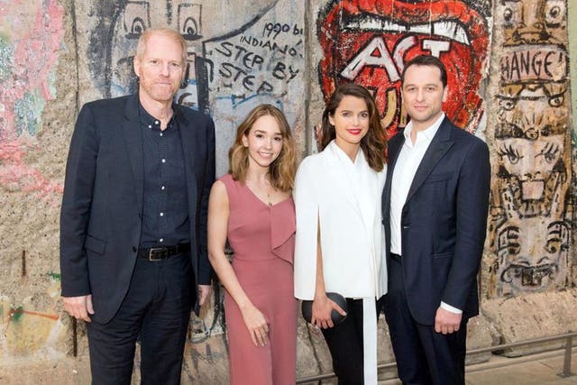 Noah Emmerich, Holly Taylor, Keri Russell and Matthew Rhys at the screening of the programme