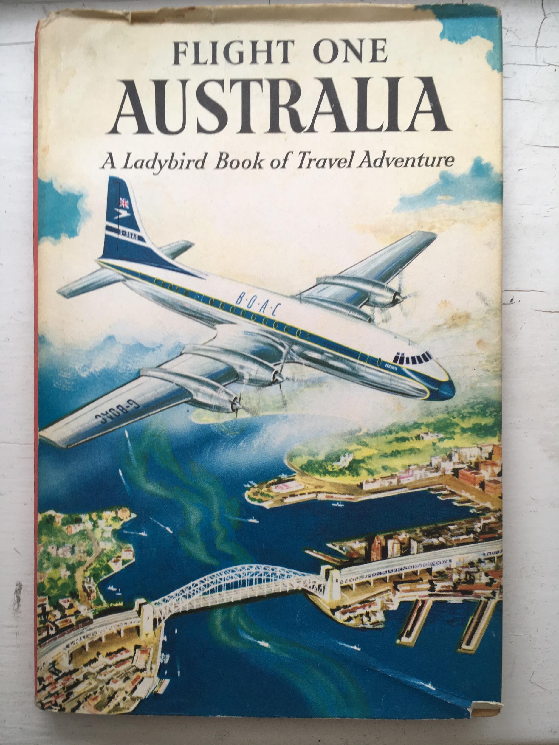 The 1958 book Flight One Australia: A Ladybird Book of Travel Adventure