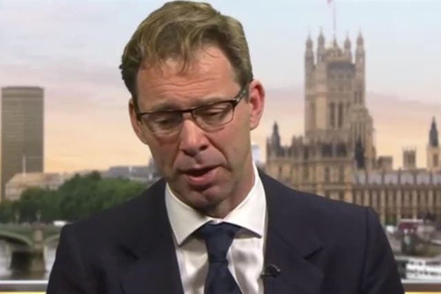 Tobias Ellwood said all his son could ask him was 'why?'