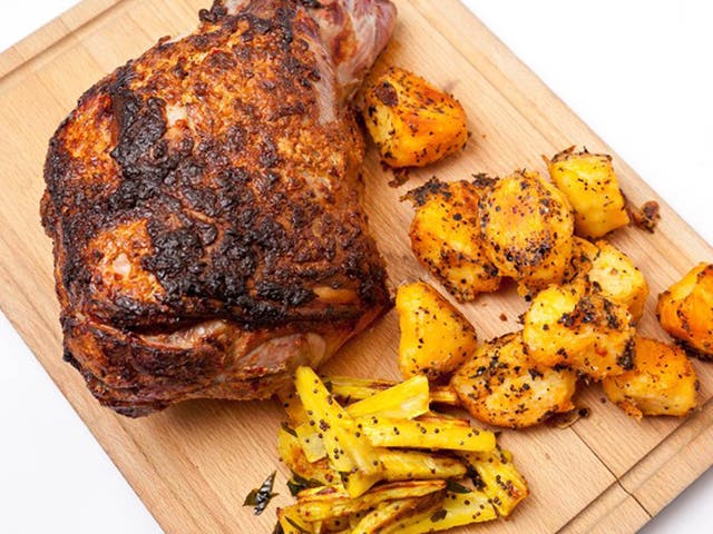 Is there a better spring feast than roast leg of lamb and crispy potatoes?