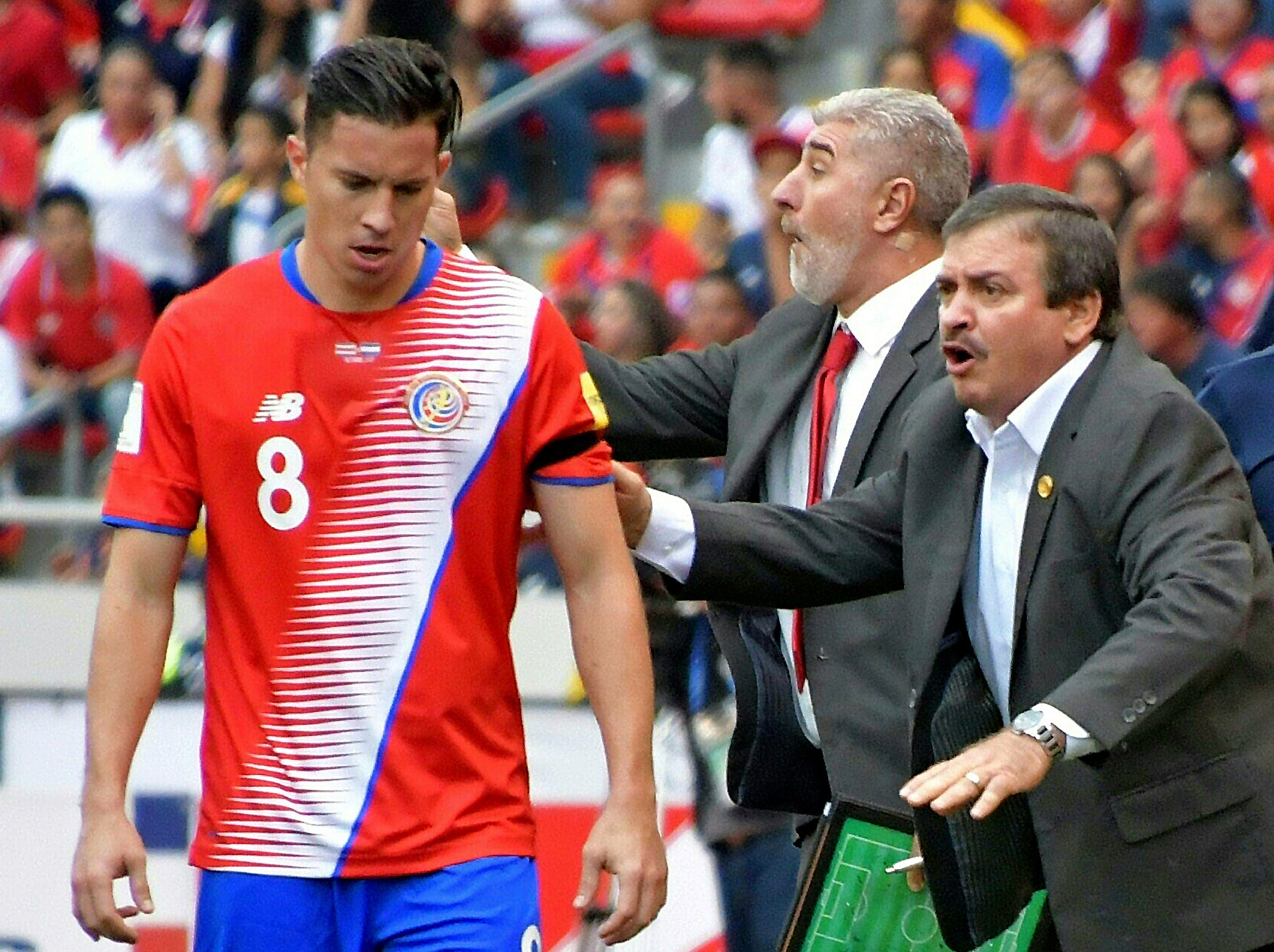Costa Rica sit six places above Scotland in the world rankings