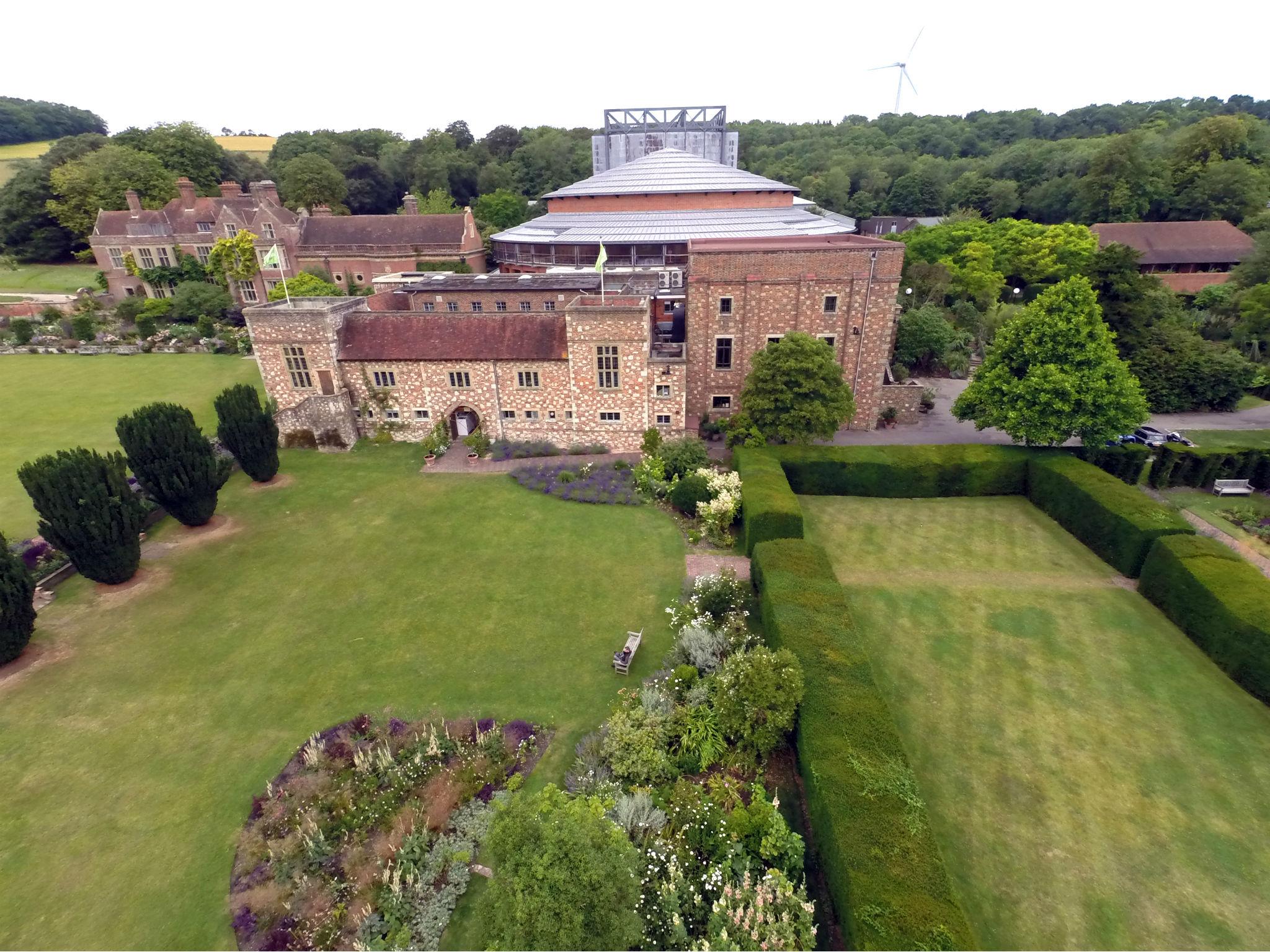 Glyndebourne Opera House in the Sussex countryside