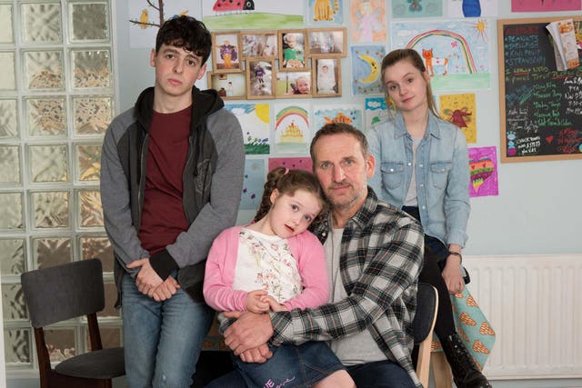 Christopher Eccleston appears in the promising new BBC drama on Tuesday