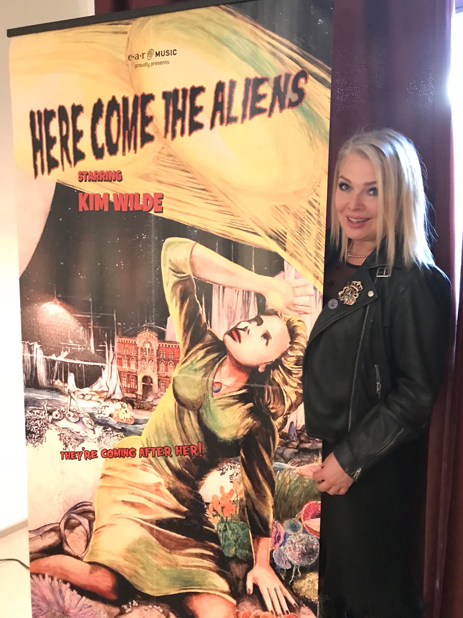 Kim Wilde promotes her new album ‘Here Come the Aliens’