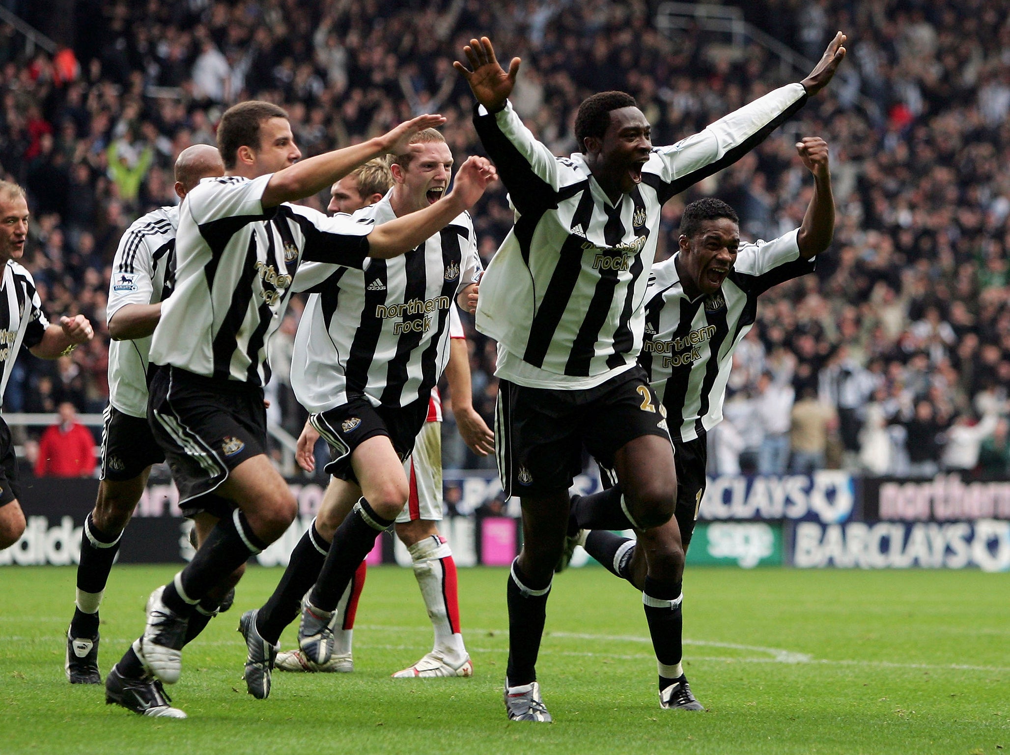 Ameobi scored 53 league goals for Newcastle