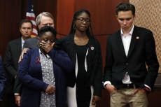 Florida school shooting survivors arrive in Washington for march 