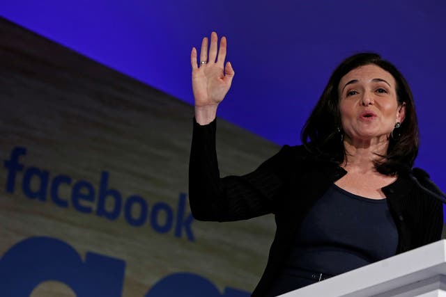 Sheryl Sandberg, Facebook's chief operating officer, said the company would need to work to rebuild customer trust