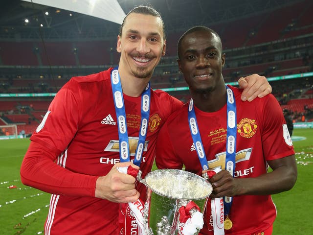 Zlatan Ibrahimovic was told to 'f*** off' in a joke from his former teammate Eric Bailly