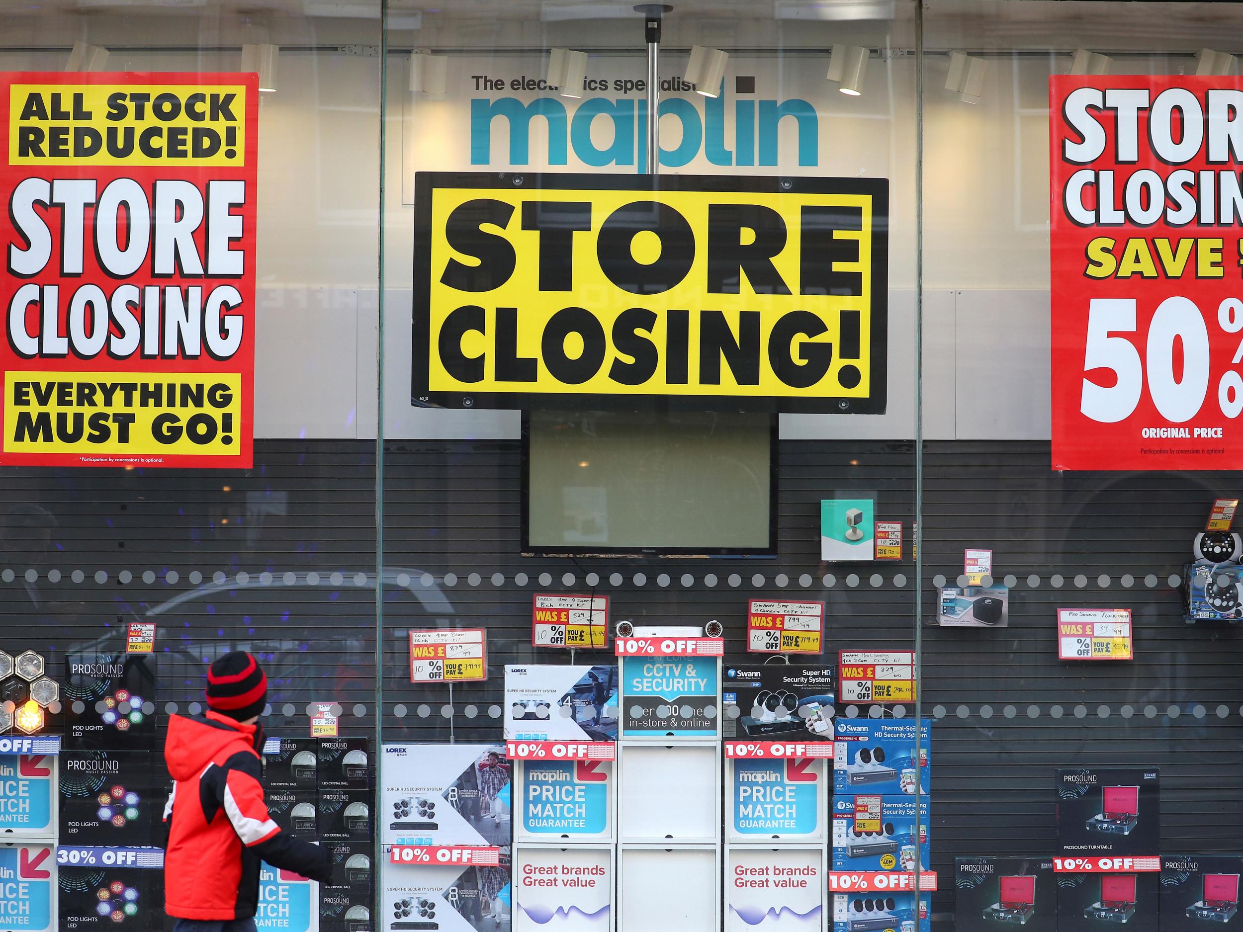 Stores were deserted for Saturday trading on 19 May as more than 13 million people in the UK tuned in to watch the royal wedding