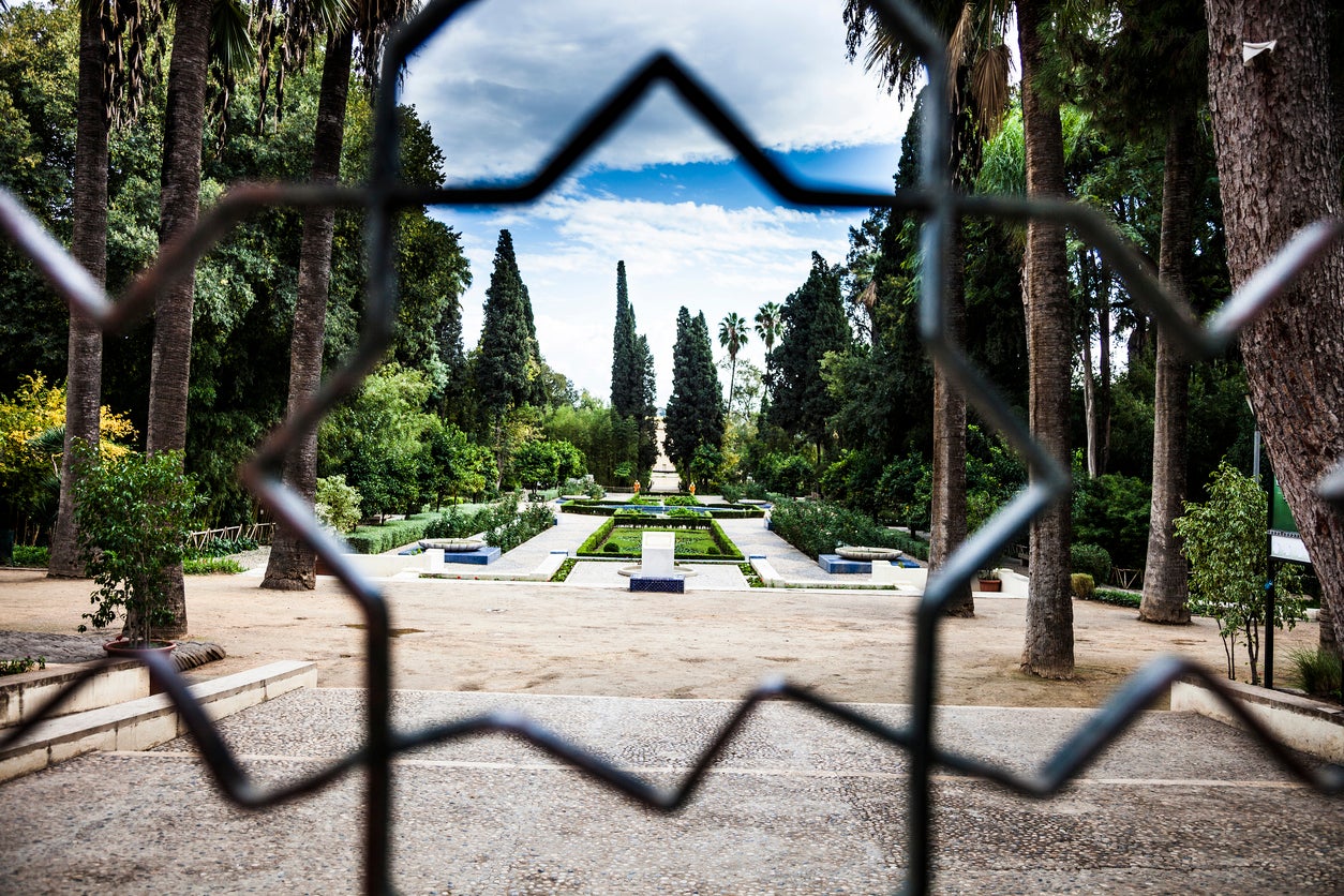 Jnan Sbil Gardens provide a break from the bustling city