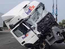 Lorry drivers jailed for combined 17 years over fatal M1 crash that killed eight