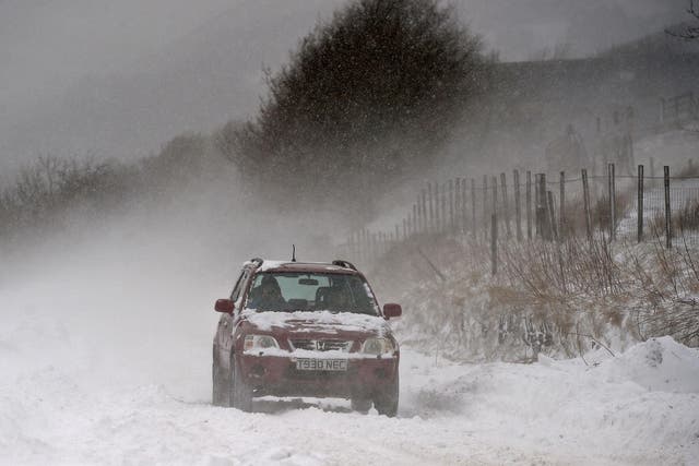 More snow is set to hit the UK at Easter