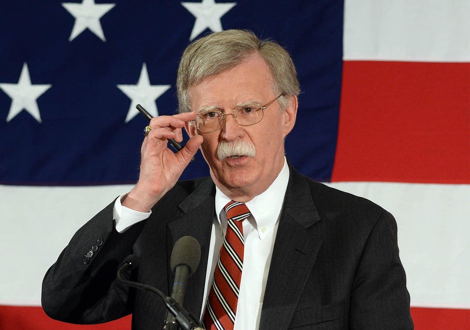 John Bolton is national security advisor to Donald Trump