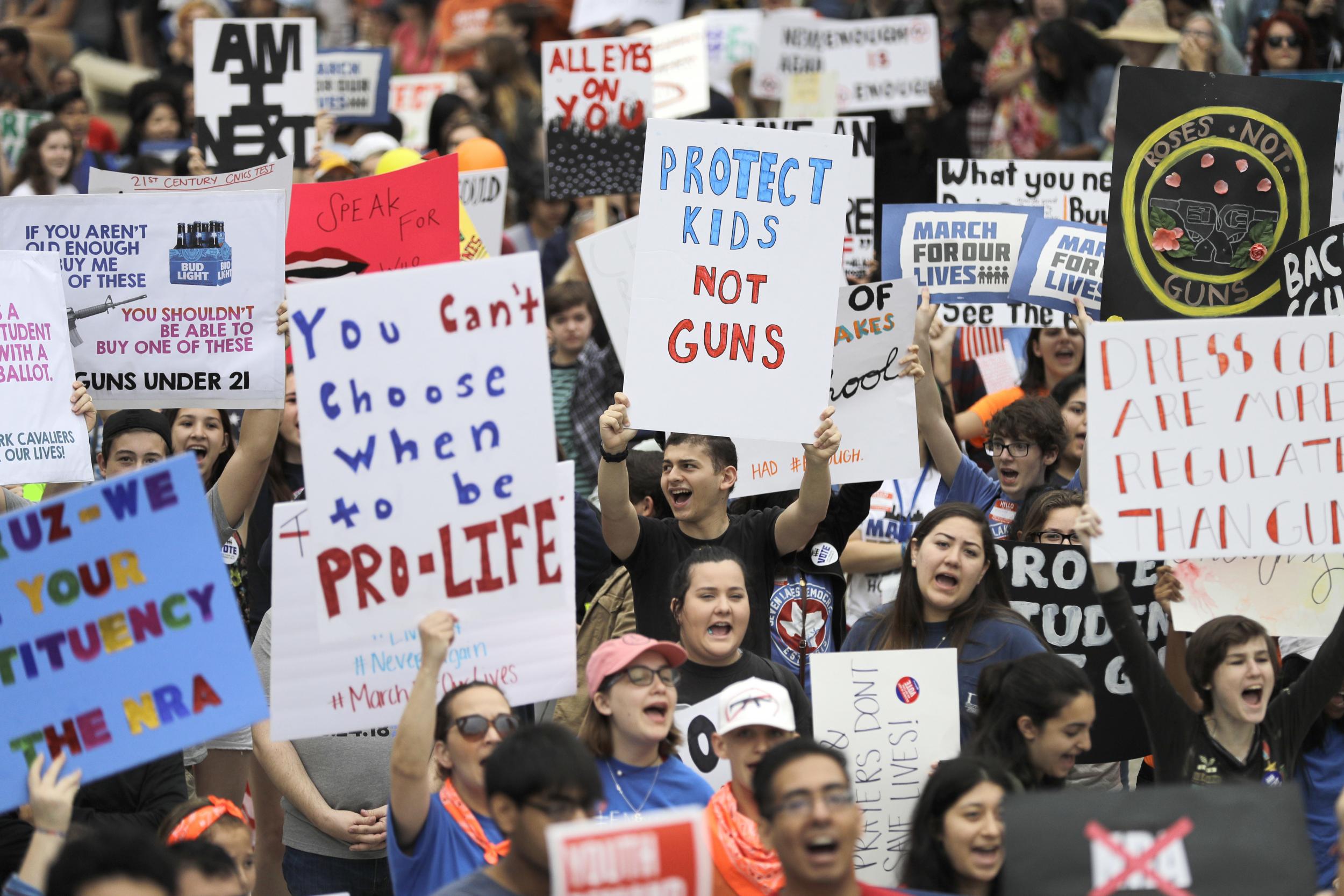 Student activists have led a loud charge to push politicians on gun control