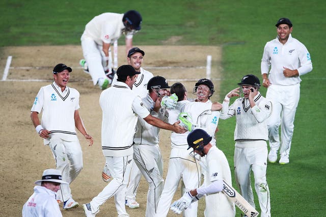 New Zealand won by an innings and 49 runs in Auckland