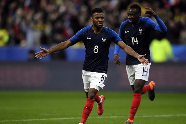 Lemar has scored three times in nine games for France