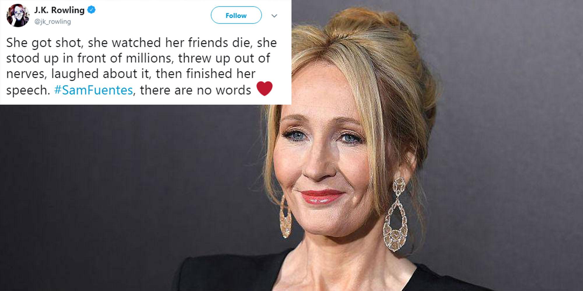 JK Rowling Made A Perfect Point About The Florida Shooting Survivor Who ...