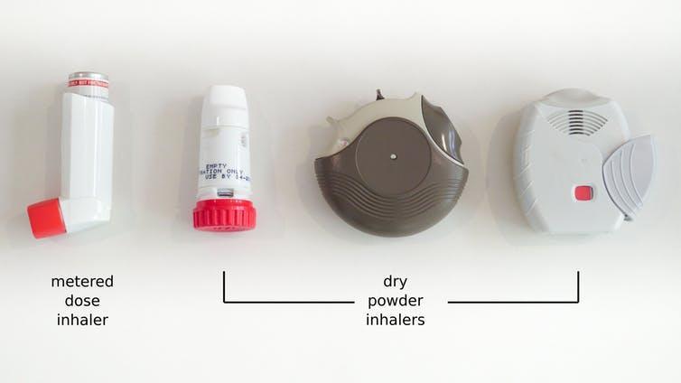 Powder inhalers don’t release any gases at all (Brett Montgomery)