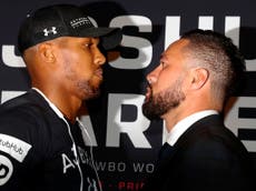 Everything you need to know about Joshua vs Parker