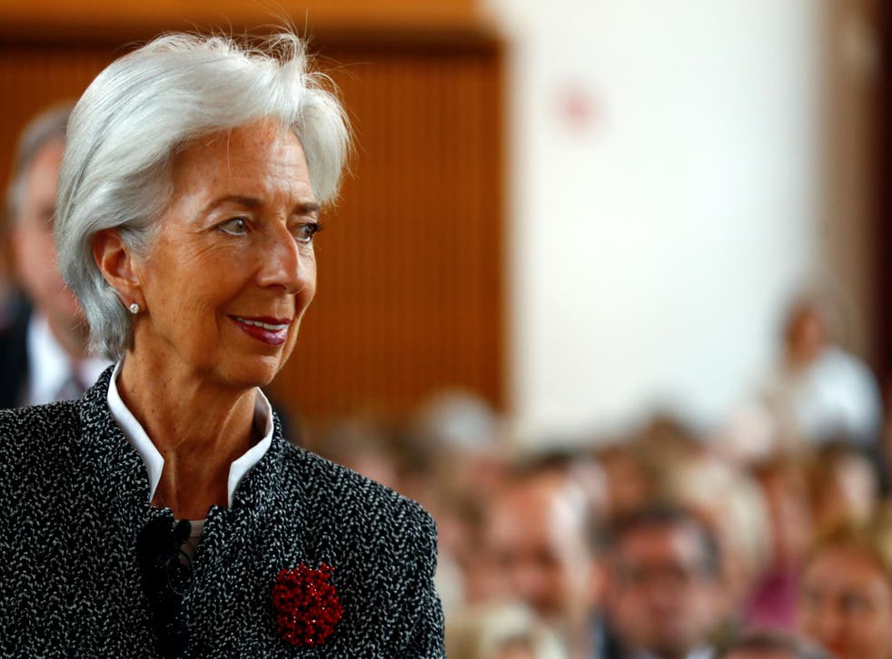 Ms Lagarde said the initial decision to get to work on building a rainy day fund could come quickly