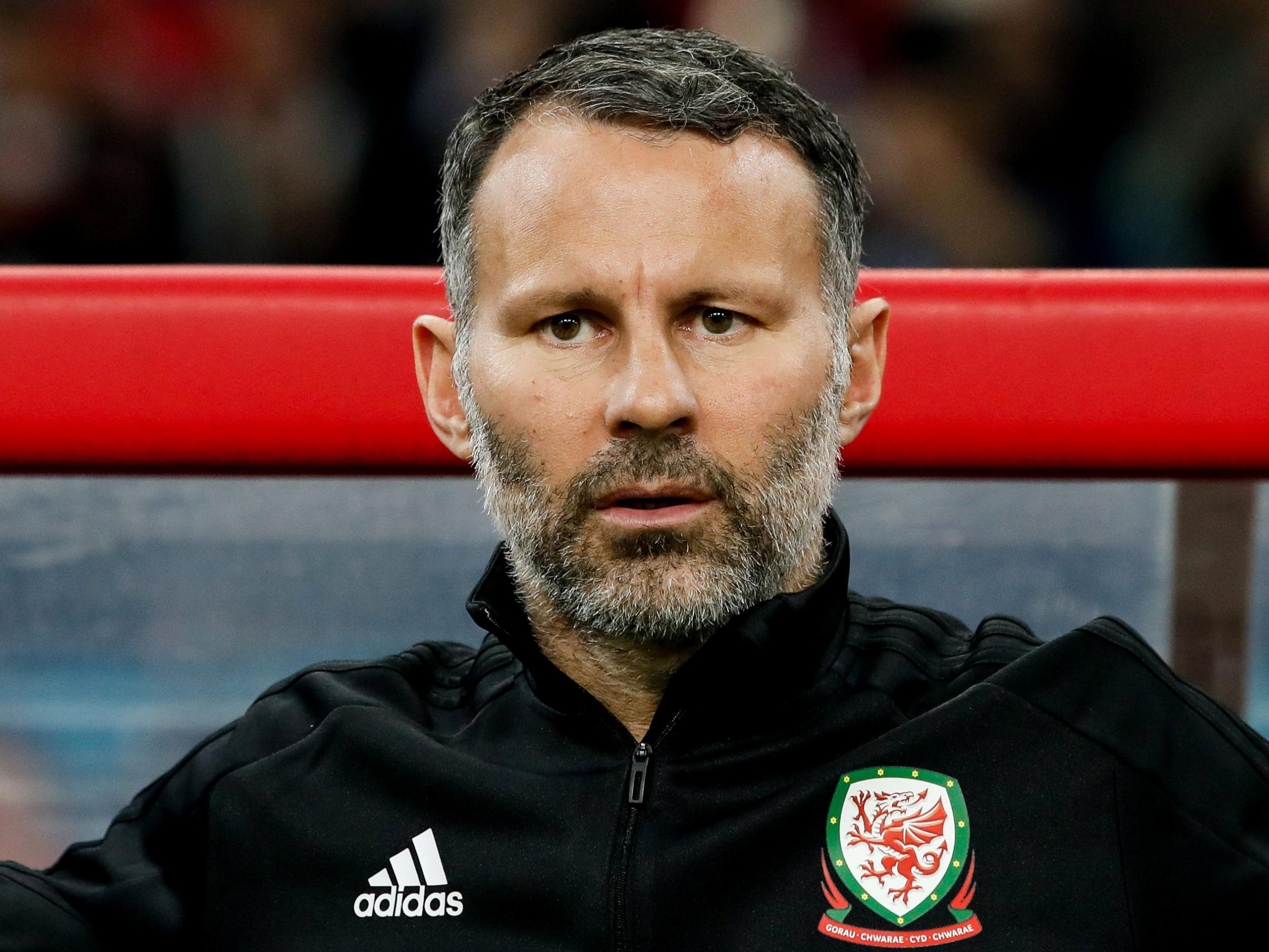 &#13;
Giggs tasted defeat for the first time with Wales &#13;