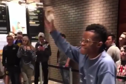 Marcus Jeffers praised chefs at Shake Shack for his burger