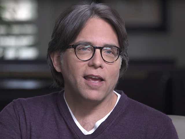 The wife of former Smallville star Allison Mack defends convicted Nxivm cult leader Keith Raniere.