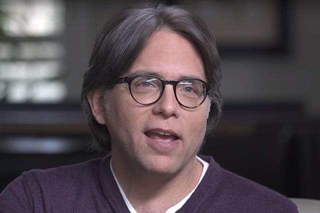 The wife of former Smallville star Allison Mack defends convicted Nxivm cult leader Keith Raniere.