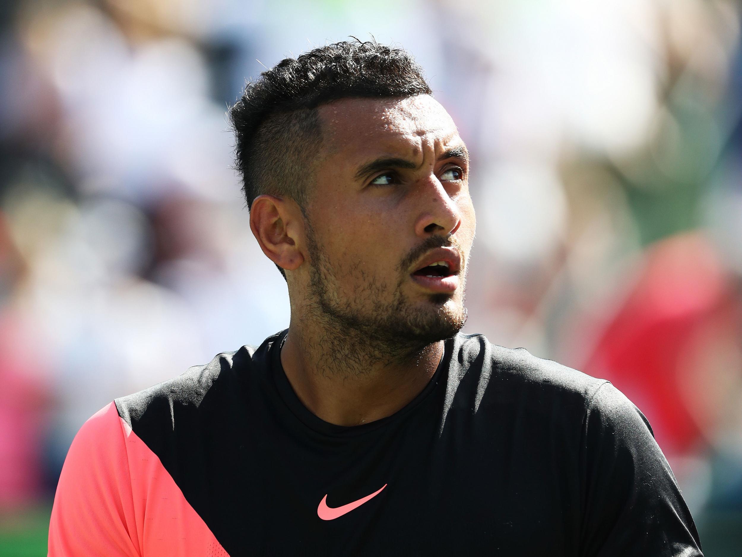 Nick Kyrgios is hitting the headlines off court once again