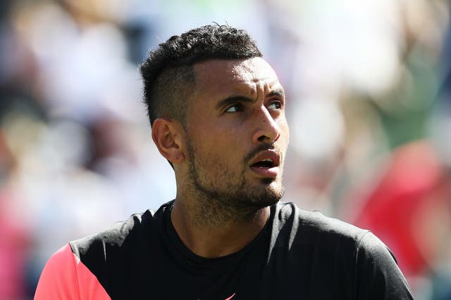 Nick Kyrgios is hitting the headlines off court once again