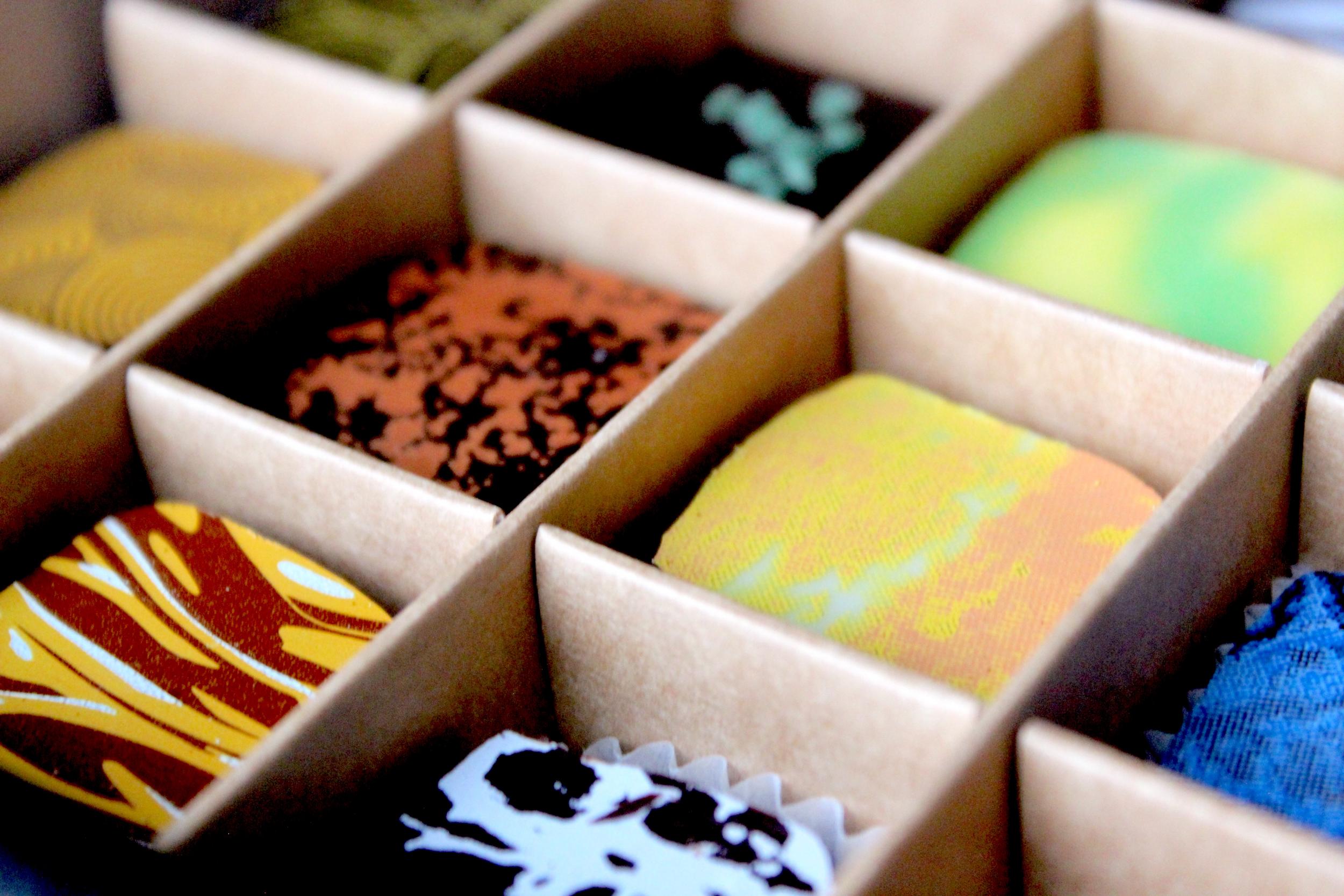 Cocoa Mountain’s signature chocolate selection box