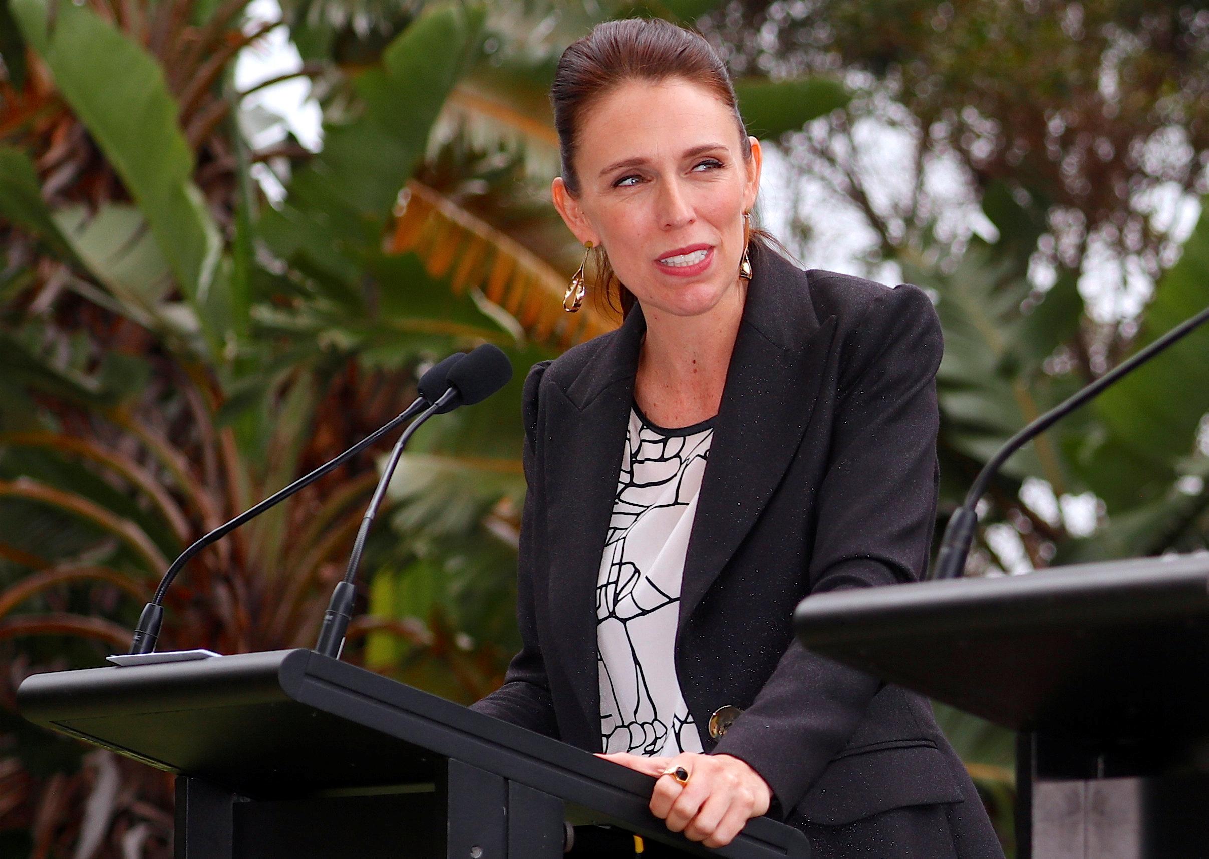 New Zealand Prime Minister Jacinda Ardern said to the US president: “No one marched when I was elected”