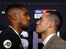 Everything you need to know for Joshua vs Parker